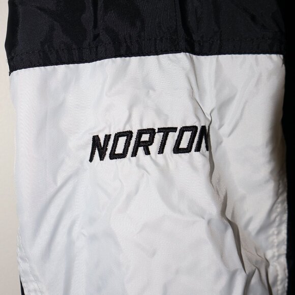 Nike Norton Windbreaker Jacket Black/White – Men’s L – Vintage Style - Picture 4 of 9